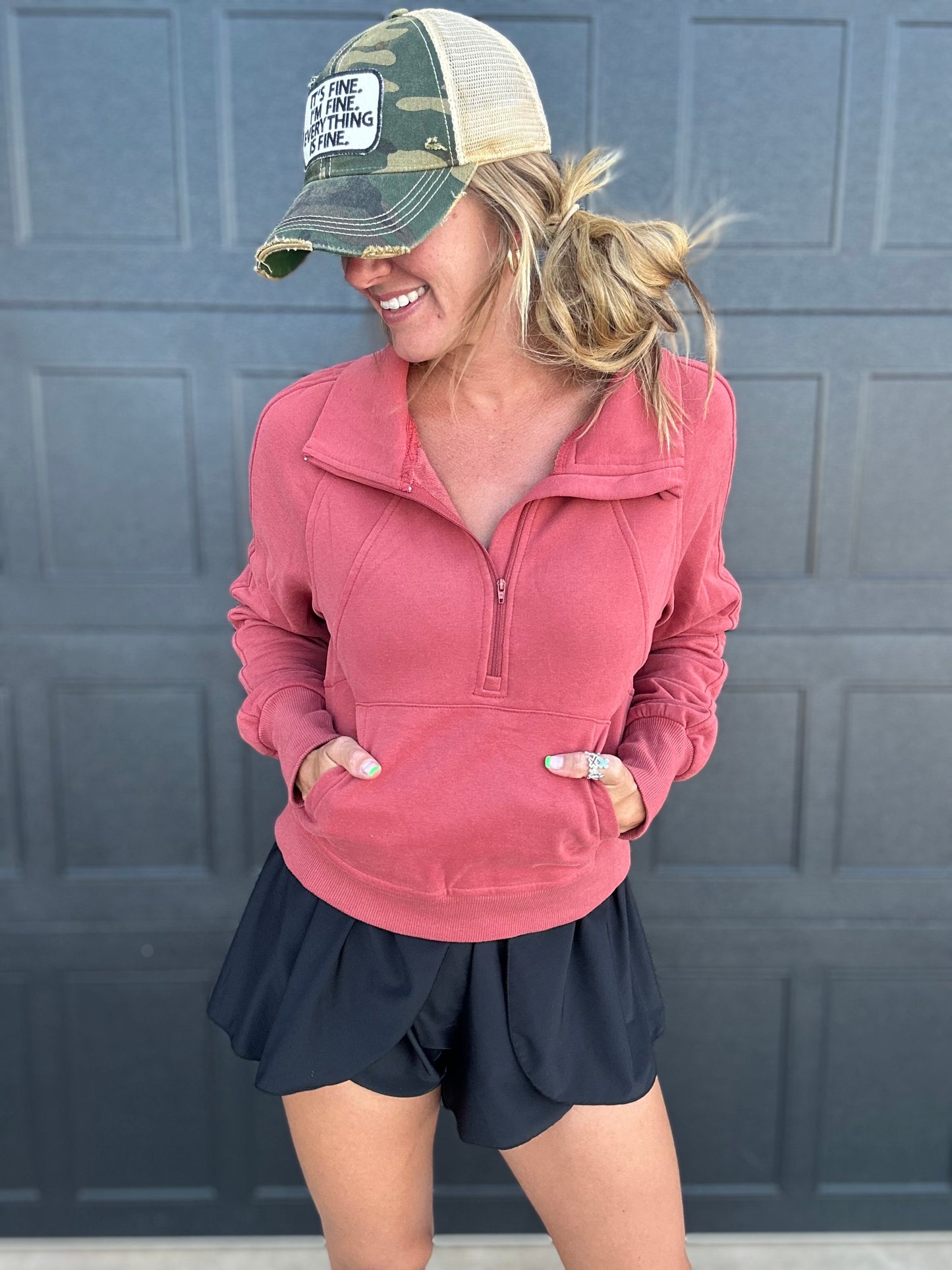 Inspired by Half Zip Pullover