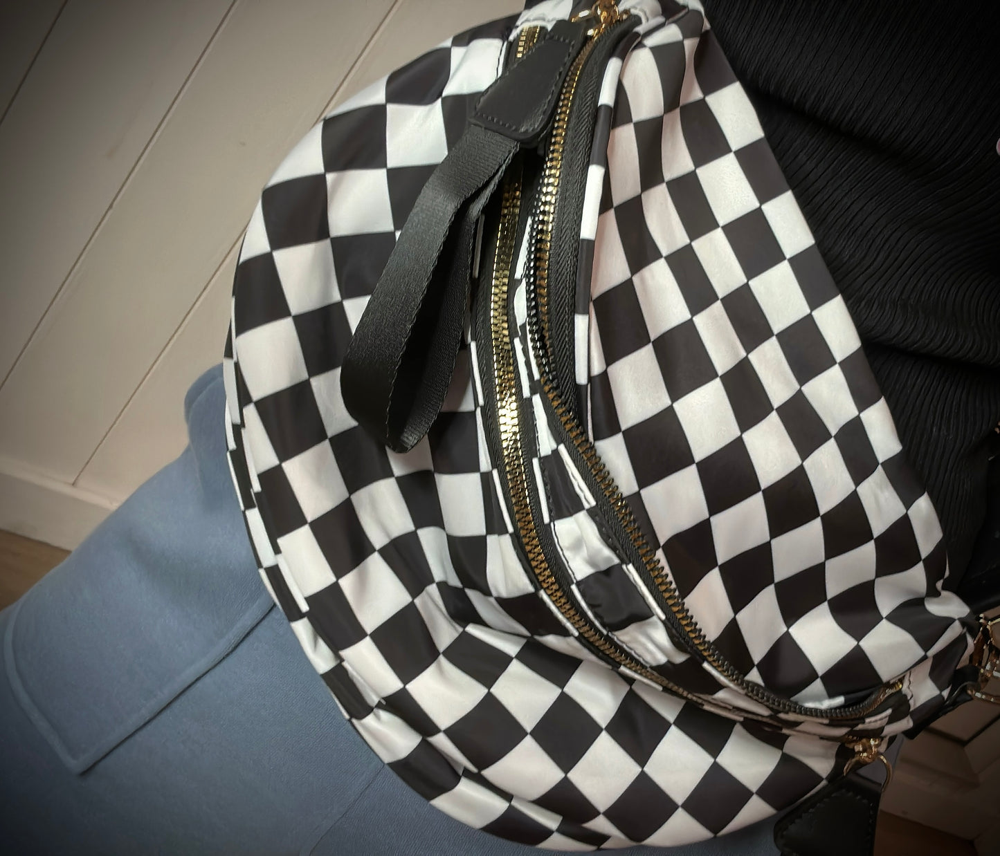 Checkered/Solid Bum Bags